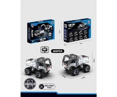 Metalinis konstruktorius Weiya Toys, 204 d.