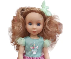 Miela lėlė, 38 cm, Spalva: Žalia
