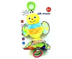 Pakabinamas Pliušinis Muzikinis Žaislas Drugelis