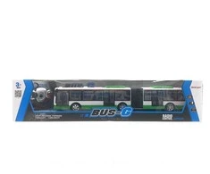 Radijo bangomis valdomas autobusas, žalias