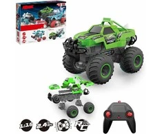 RC didelių ratų visureigis konstruojamas automobilis