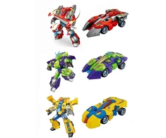 Robotas transformeris mašina, Spalva: Raudona