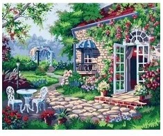 Tapyba pagal skaičius 39,5 x 49,6 cm