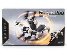 Valdomas robotas šuo su balso komandomis ir 2,4 GHz pulteliu, 8+