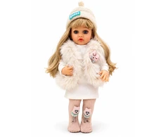 Yiwu Jingxin Toys Co., LTD Realistiškos išvaizdos lėlė, Spalva: Ruda