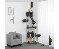 Yaheetech Kačių draskyklė nuo 228cm iki 255cm