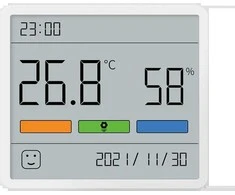 Atuman Skaitmeninis termometras ir drėgmės matuoklis su LCD ekranu