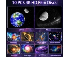 Modux 360° besisukantis žvaigždžių planetariumas projektorius (2025 m. versija)