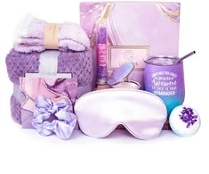 Modux Prabangus SPA dovanų rinkinys moterims, violetinis
