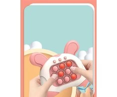 Elektrinis Pop It Pro žaidimas, rožinė