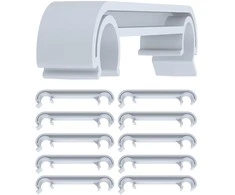 Mville 10 plastikinių kėdžių jungčių rinkinys