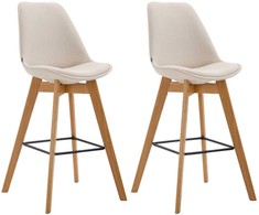 Clp Trading Mville 2 baro kėdžių rinkinys Metz fabric natura