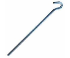 CLP Trading GmbH 2 dalių gruntinių inkarų rinkinys 30 cm 1 dalis, sidabrinis