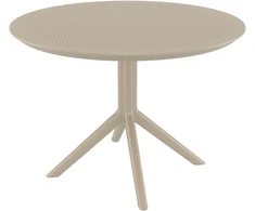 Mville Apvalus stalas „Sky“, 105 cm