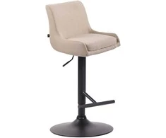 Mville Baro kėdė Club, juodos spalvos audinys