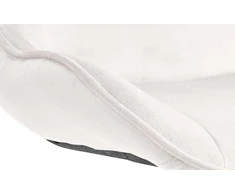 Mville Baro kėdė Vonore velvet balta