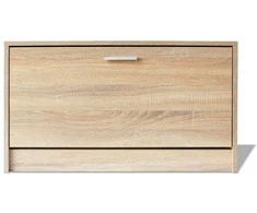 Valgomojo stalas, 140 x 80 x 75 cm, ąžuolo spalvos