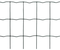 Euro tvoros komplektas, žalias, 10x1,5m, plienas