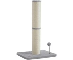 Songmics Feandrea 85 cm aukščio draskyklė su varpeliu ir pliušiniu kamuoliuku