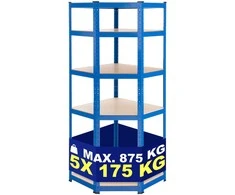Clp Trading Mville Kampinė lentyna CLP Flint 180