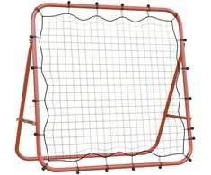 Futbolo kamuolio atšokimo sienelė, 96x80x96cm, plienas/PE