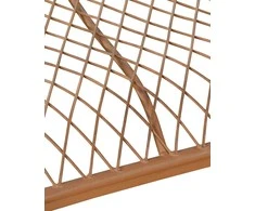 Mville geležinis sodo suolas TARA, 113 x 47 cm, antikinis rudas