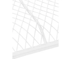 Mville geležinis sodo suolas TARA, 113 x 47 cm, baltas