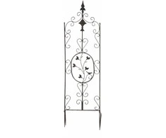 Mville Grotelės augalams Burgus 122 x 35 cm bronza