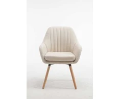 Clp Trading Kėdė Florian Fabric kreminė, natūrali