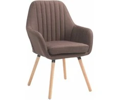 Mville Kėdė Florian Fabric ruda, natūrali