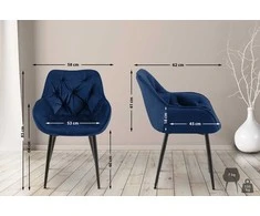 Mville Kėdė Tanna velvet