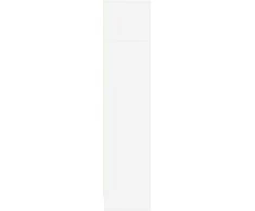 Knygų spinta, baltos spalvos, 80x24x109cm, apdirbta mediena