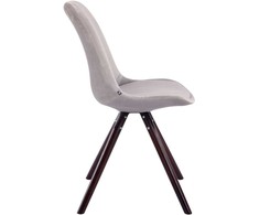 Mville Lankytojų kėdė Toulouse velvet round cappuccino