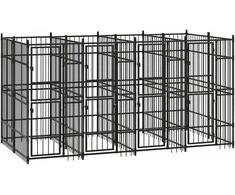 Lauko voljeras šunims, plienas, 7,37m²