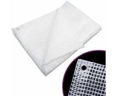 Leno tentas, baltos spalvos, 3x3m, 140g/m²