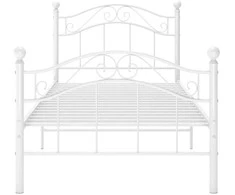 Lovos rėmas, baltos spalvos, 100x200cm, metalas