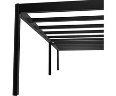 Mville Metalinė lova Hamlin 200x180x41 cm