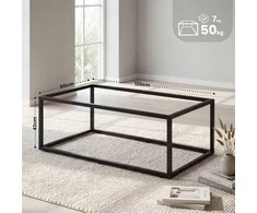Metalinis stalo rėmas 120x60x42 cm