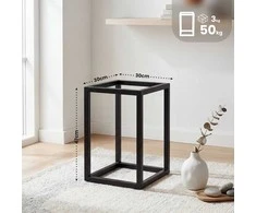 Metalinis stalo rėmas 30x30x47,50 cm