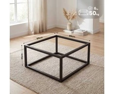 Metalinis stalo rėmas 80x80x42 cm