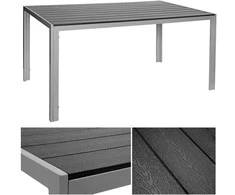 Poland Aliumininis sodo stalas ZENON 150x90 cm