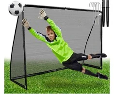 Poland Futbolo vartai 180 X 120 cm FORTE juodi