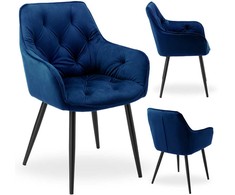 Poland Gockowiak NEVADA VELVET NAVY VELVET KĖDĖ SVETAINEI, MODERNA