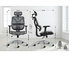 Clp Trading "Deshler" biuro kėdė