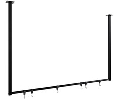 Clp Trading "Fenton" drabužių kabykla su 6 kabliukais 120x80 cm