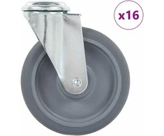 Ratukai, 16vnt., 125mm, pasukami, varžtu tvirtinami