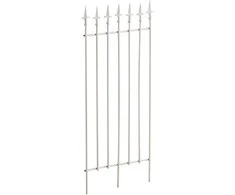 Mville Sodo grotelės ELISA 100 x 50 cm baltos spalvos