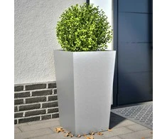 Sodo loveliai, 2vnt., 45x45x75cm, galvanizuotas plienas
