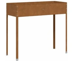 Sodo lovelis, 100,5x40,5x90cm, plienas