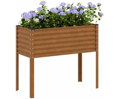 Sodo lovelis, 100x41x90cm, plienas